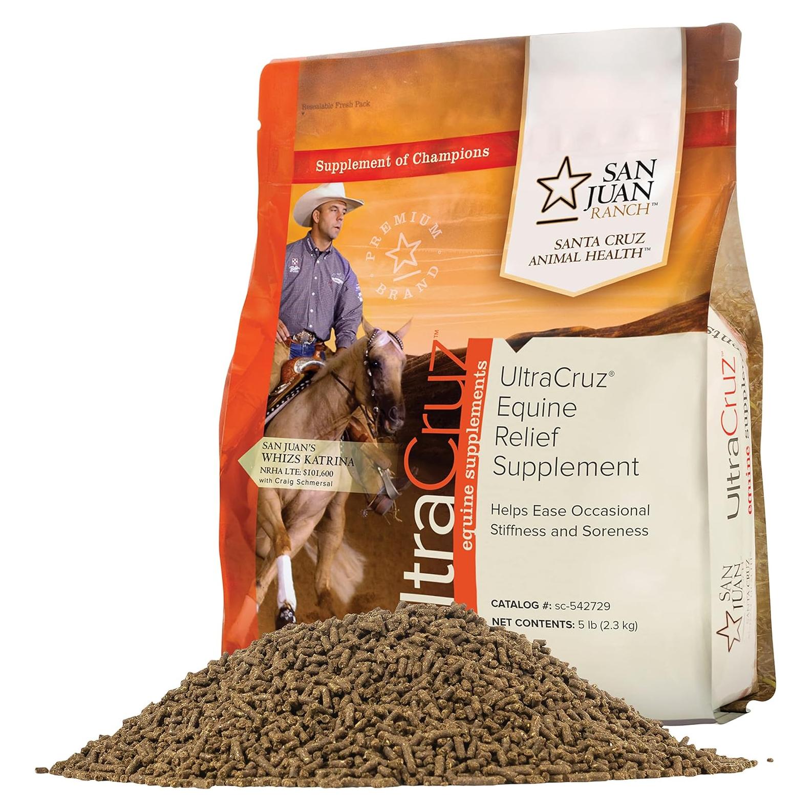 Suplemento Equino UltraCruz Alivio 2.27 kg - Pellets Nutritivos