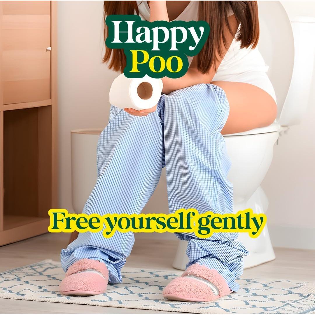 Laxantes Naturales Happy Poo 30 Cápsulas + Suplemento Articular