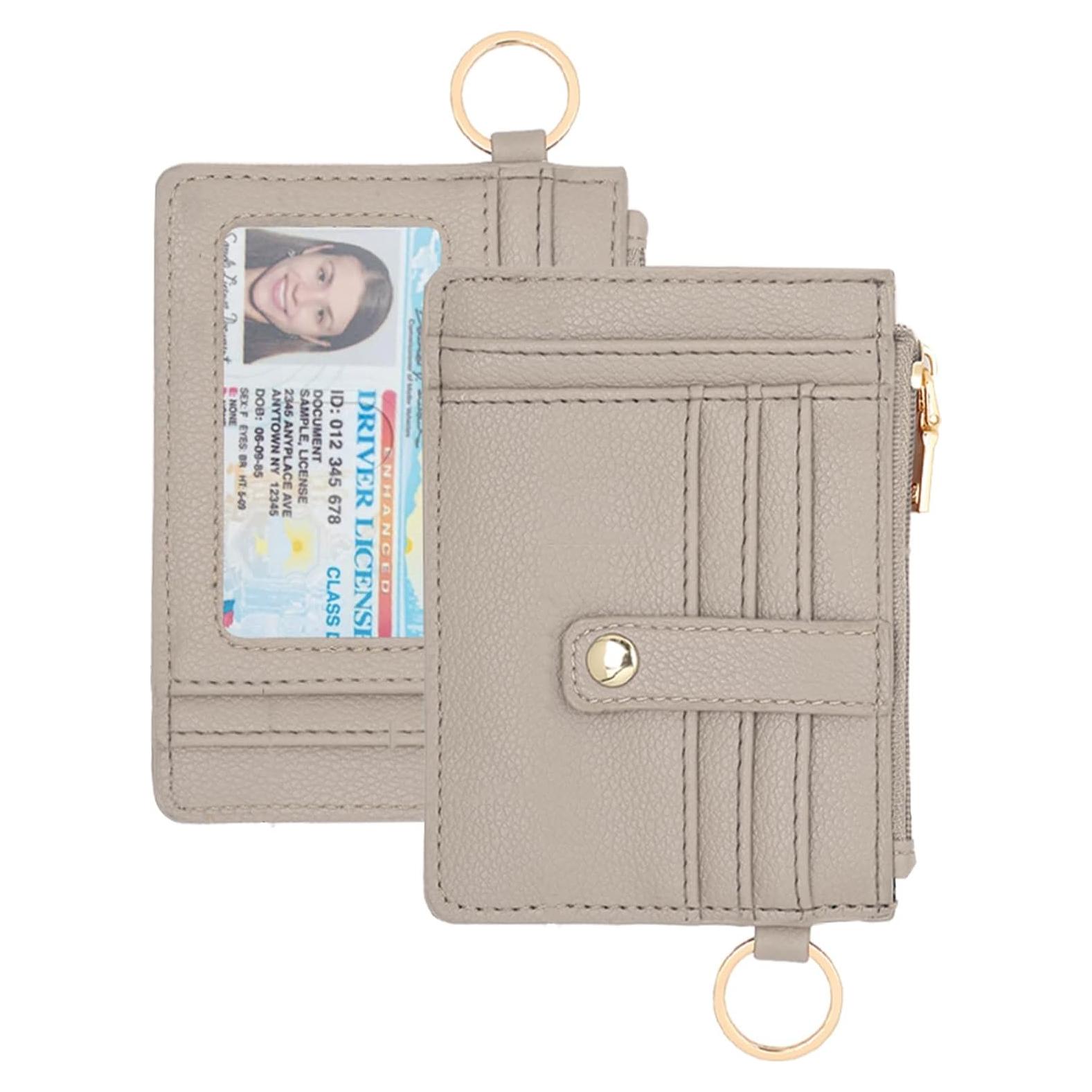 Billetera RFID KNGITRYI Pequeña para Mujeres Minimalista