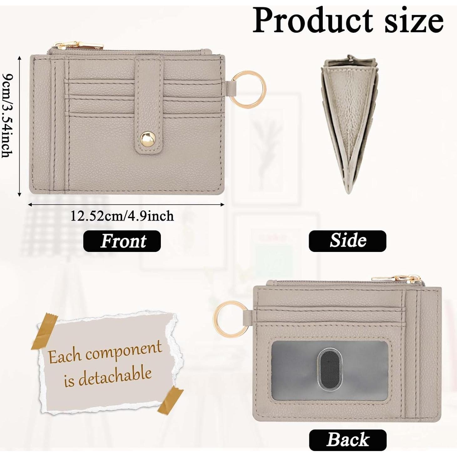 Billetera RFID KNGITRYI Pequeña para Mujeres Minimalista