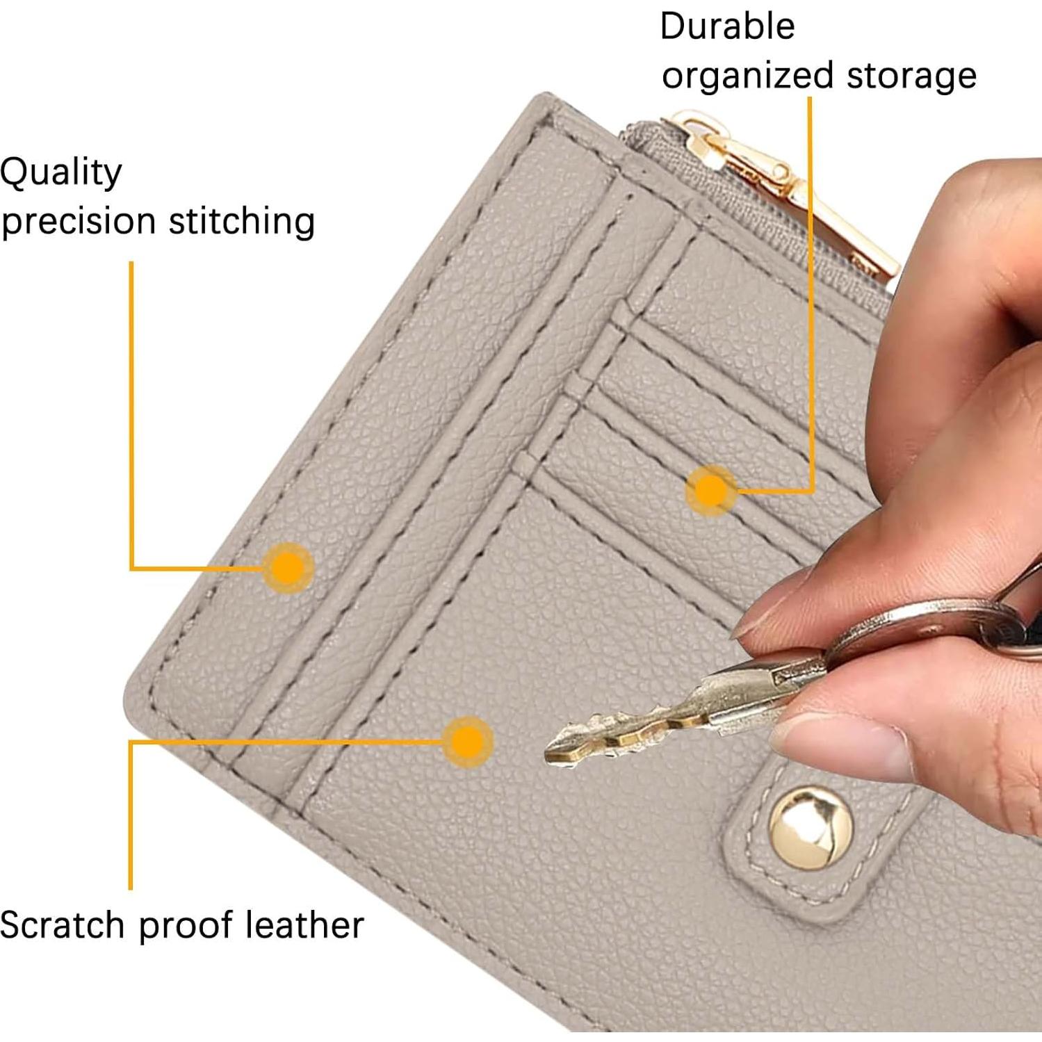 Billetera RFID KNGITRYI Pequeña para Mujeres Minimalista