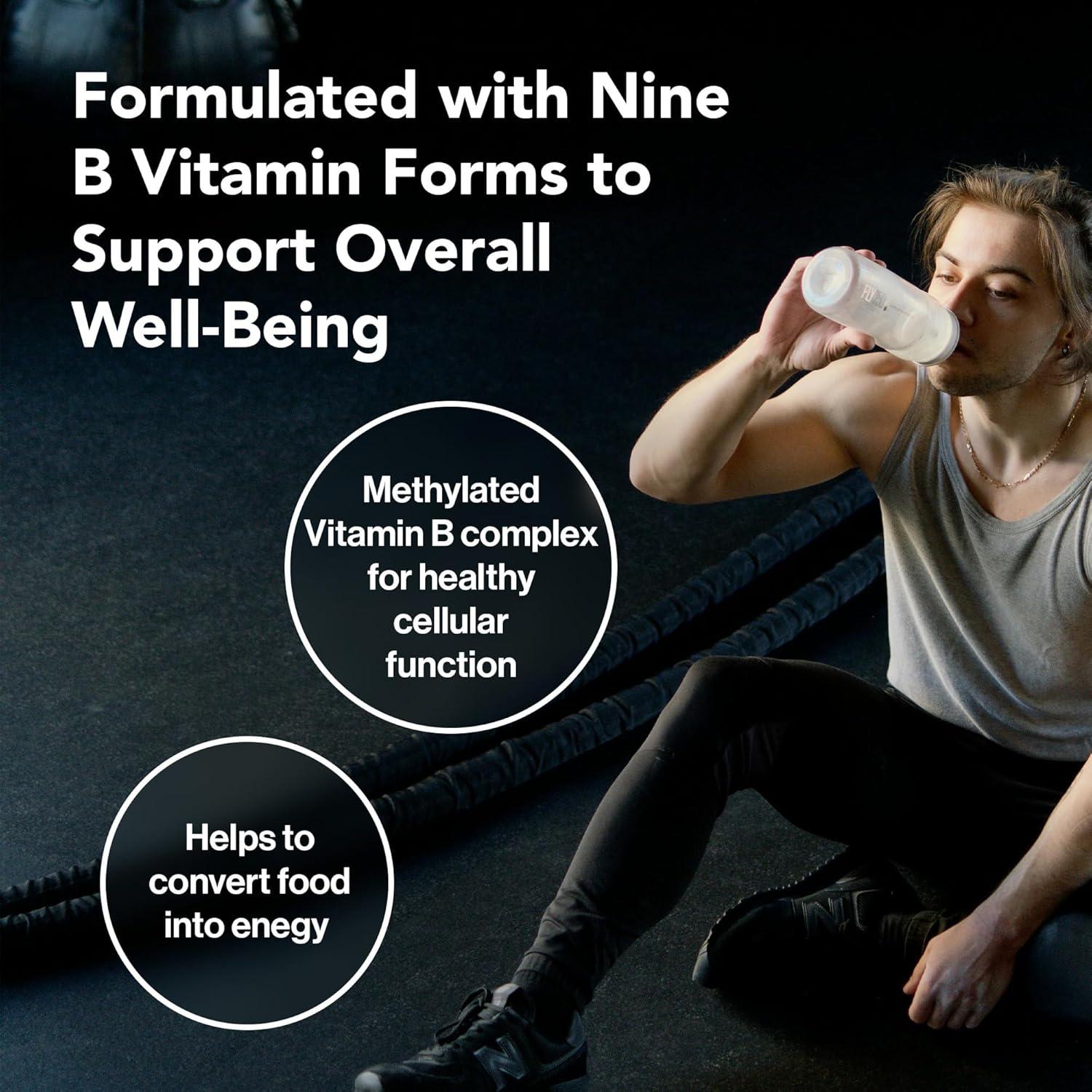 Suplemento Complejo de Vitaminas B Quantum Nutrition - 60 Cápsulas Vegetarianas