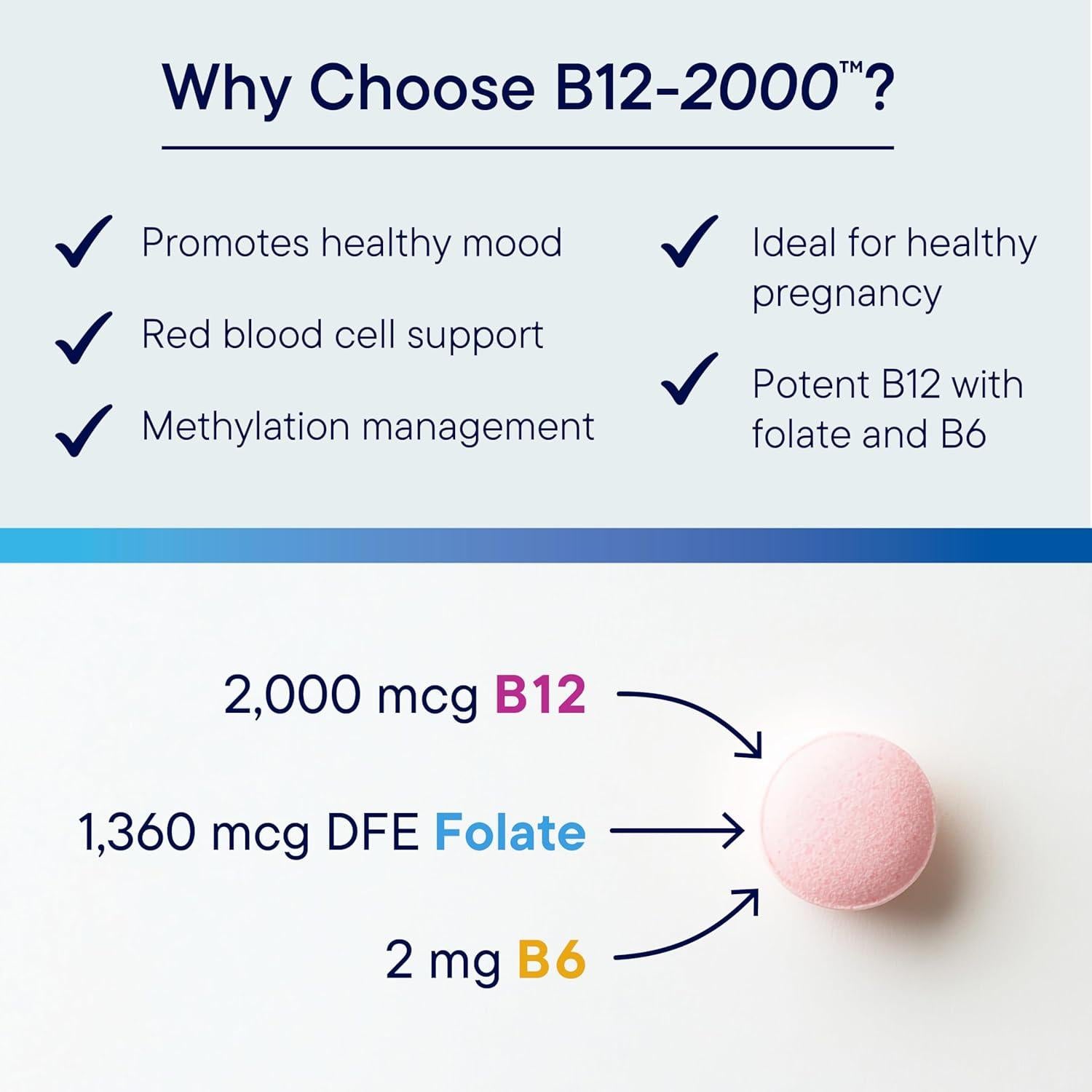 Biotics Research B12-2000 y Biomega-1000 Omega-3 60 Pastillas