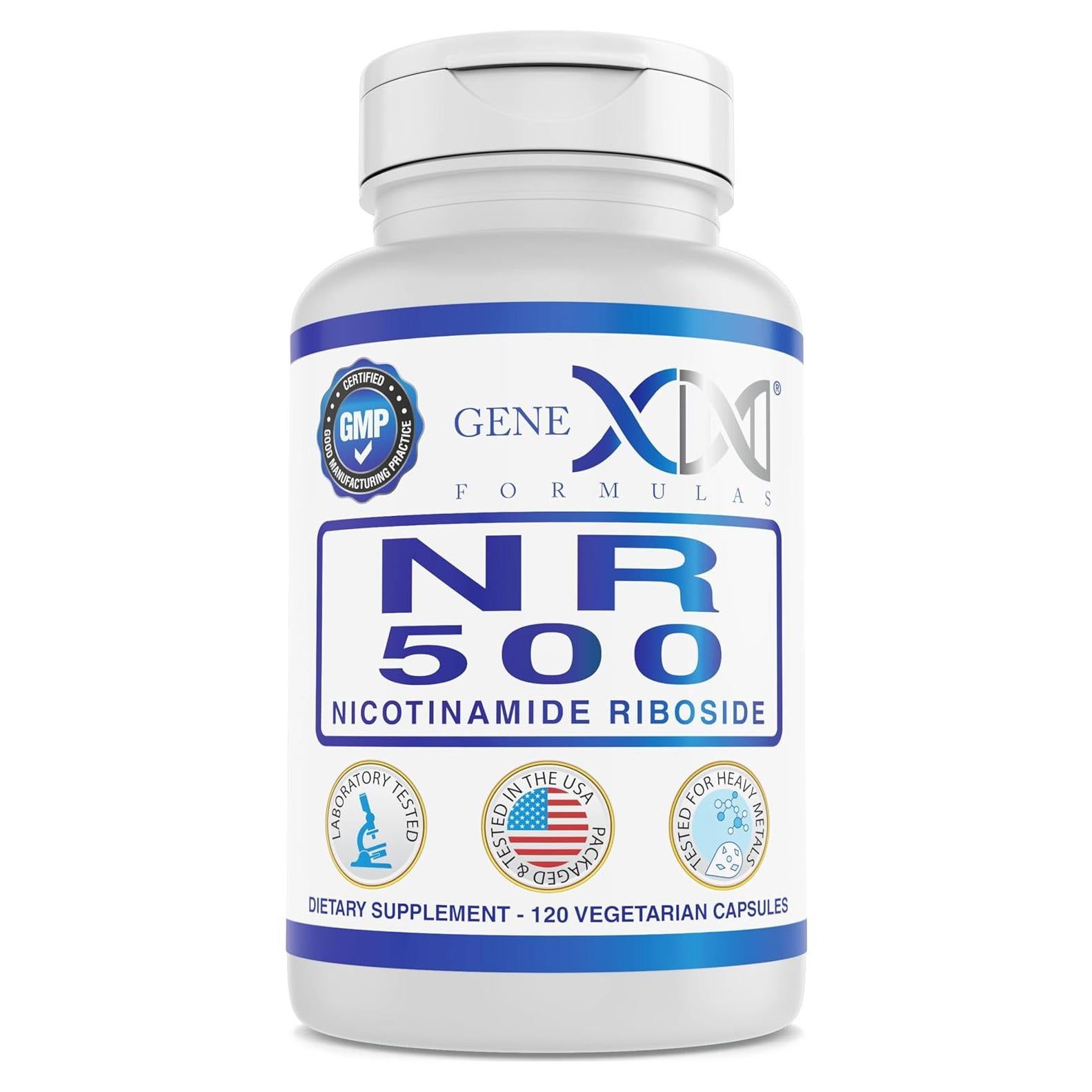 Ribósido de Nicotinamida 500mg Genex Formulas 120 Cápsulas