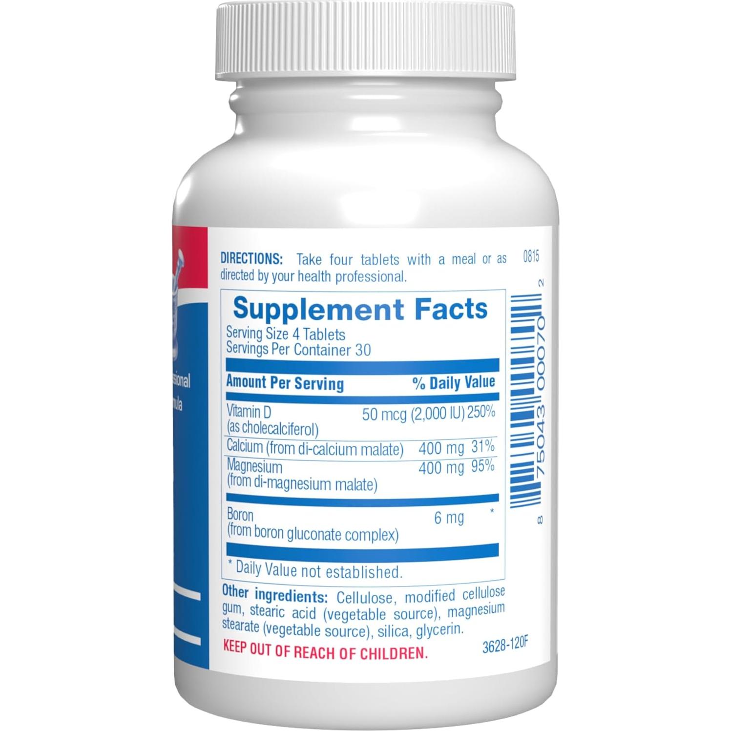 Suplemento de Calcio Magnesio D3 Anabolic Labs 120 Cápsulas