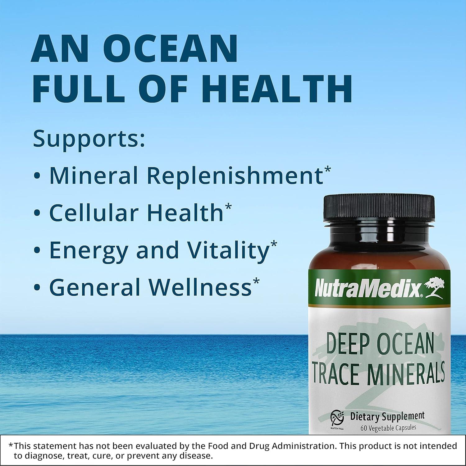 Suplemento de Minerales Traza NutraMedix 1000mg 60 Cápsulas