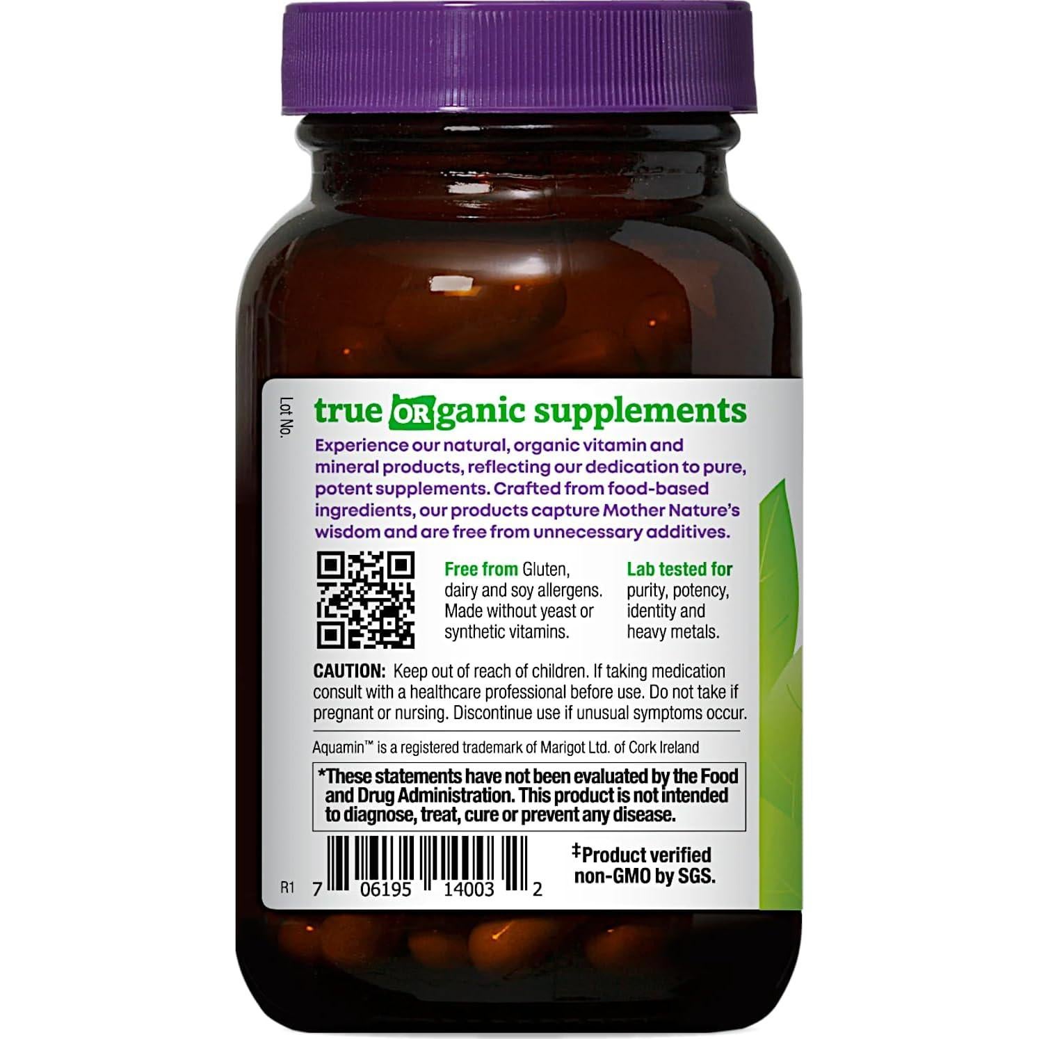 Biotina y Sílice Oregon's Wild Harvest 60 Cápsulas Veganas