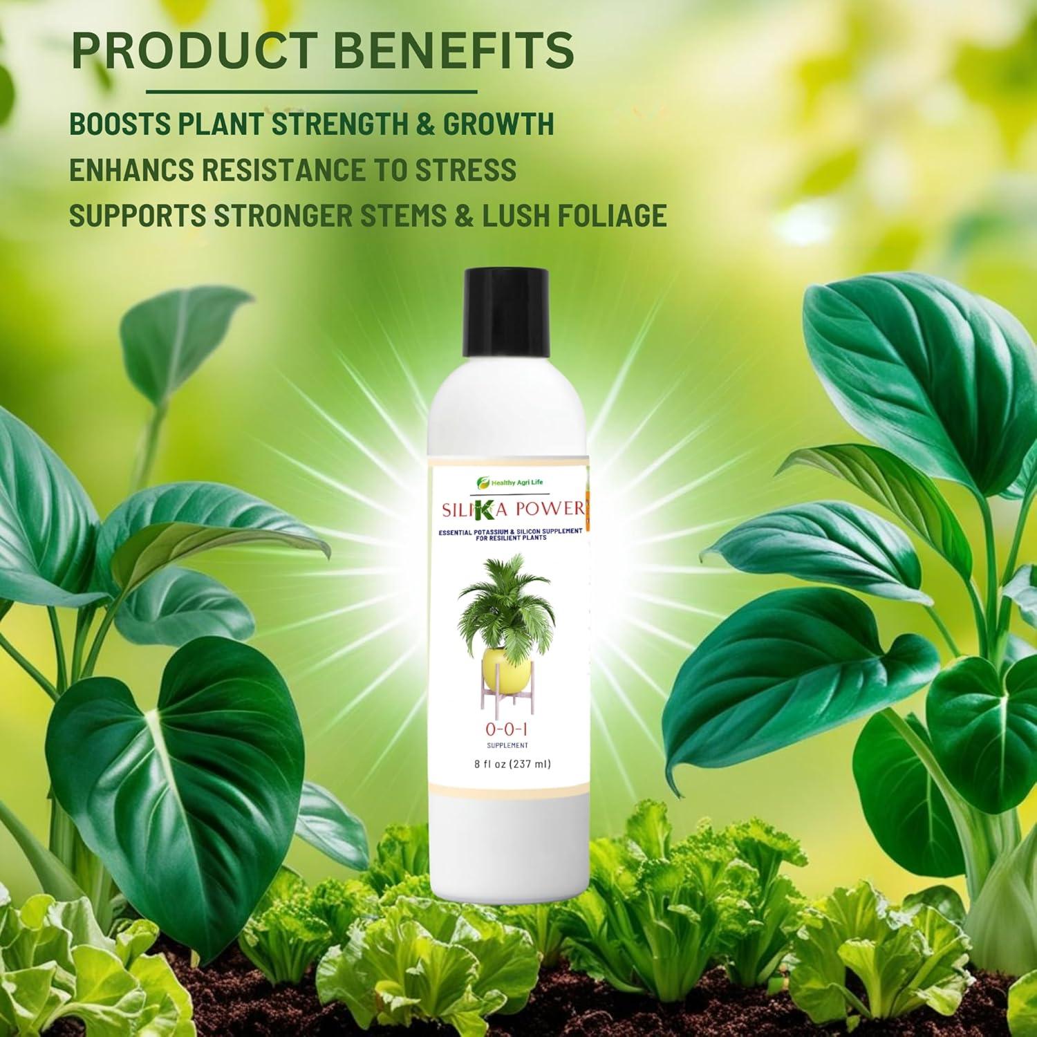 SiliKa Power Fertilizante de Silicio Líquido 236.6 ml