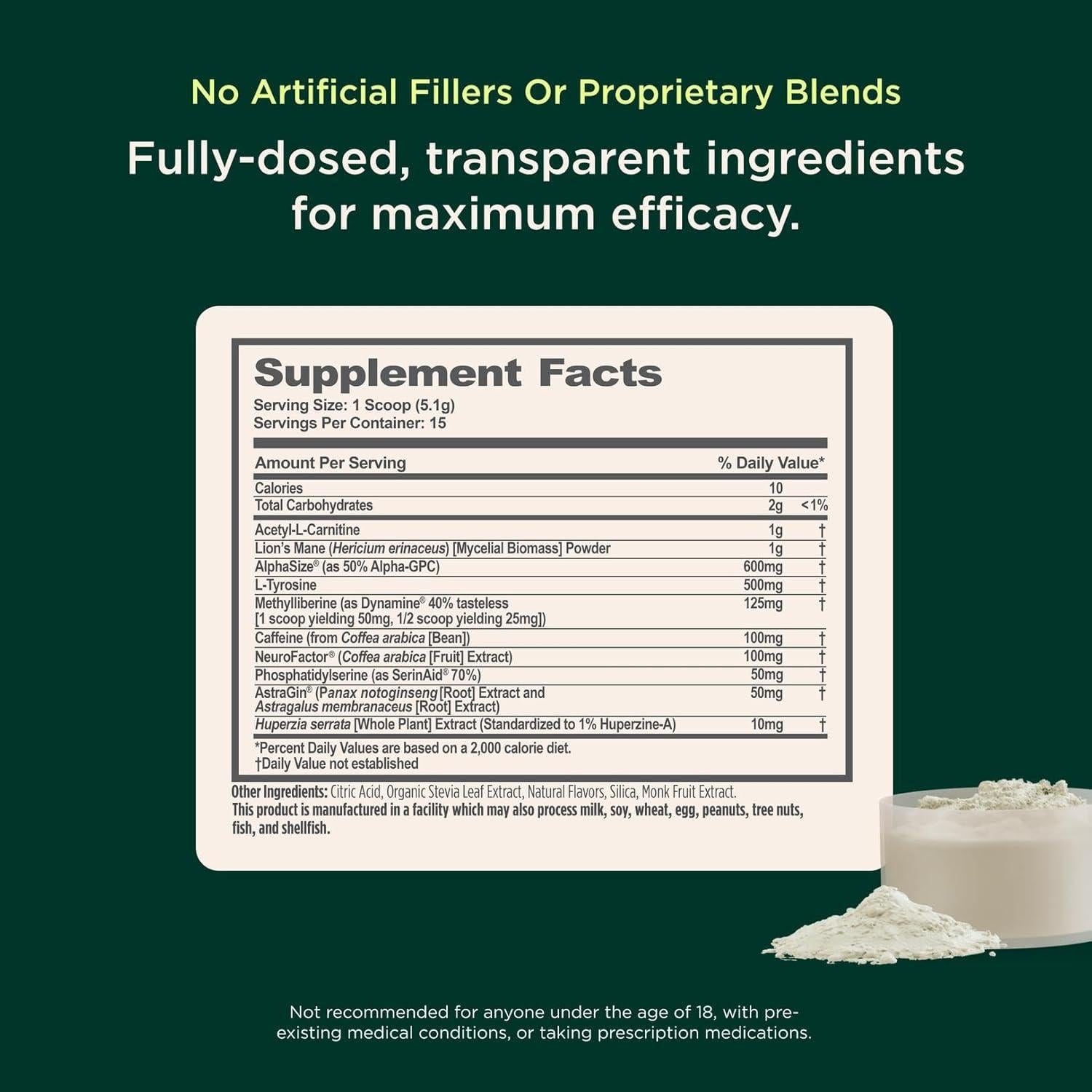 Suplemento Nootrópico Genius Consciousness Mango - 77g