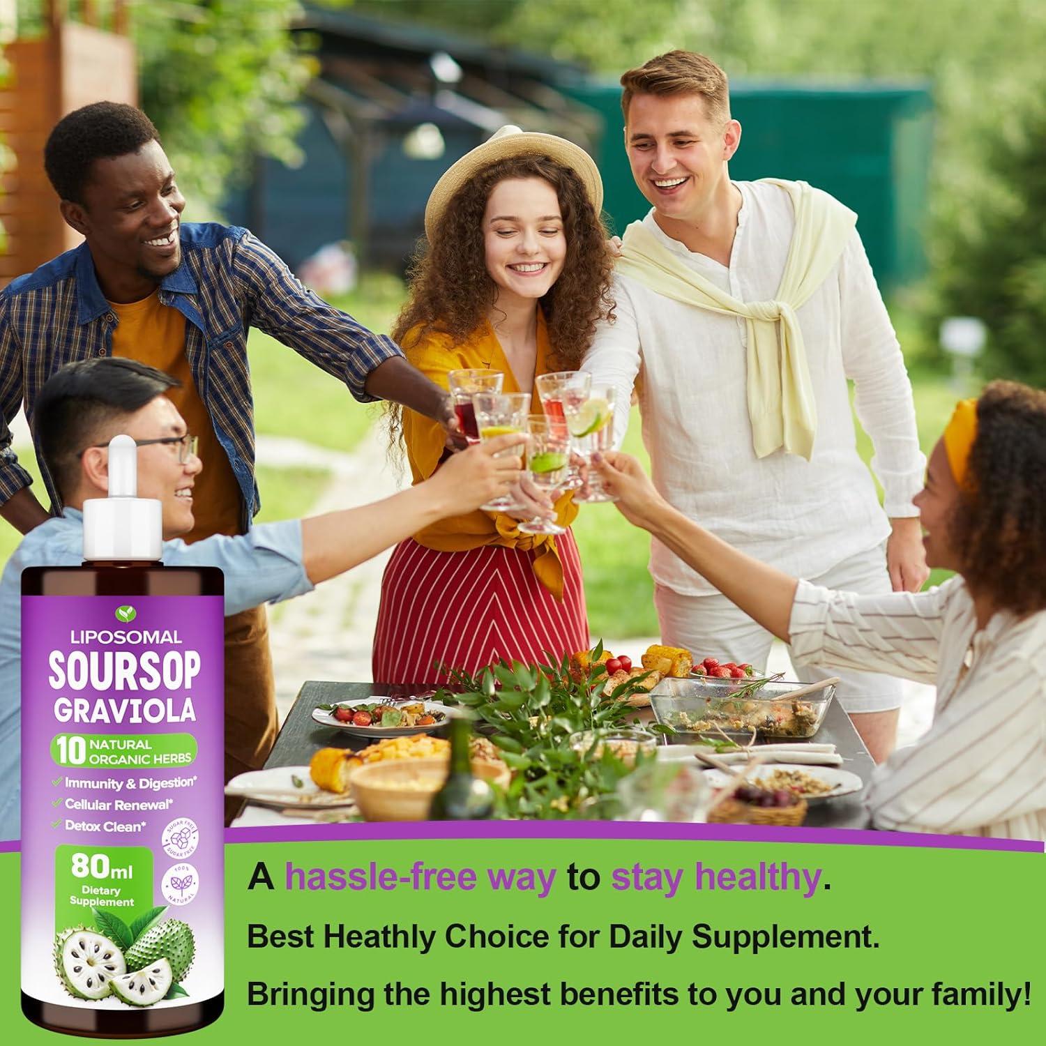 Líquido Amargo de Guanábana Mezqai 80ml - Multivitaminas Naturales