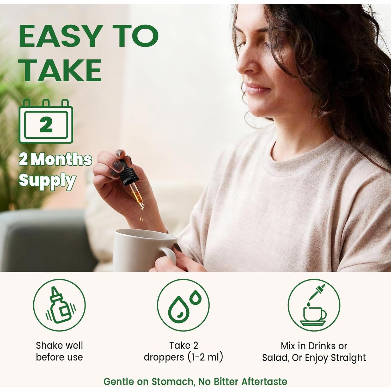 Gotas Líquidas Amargas HIIHONE 12-en-1 Soursop 59.15 ml