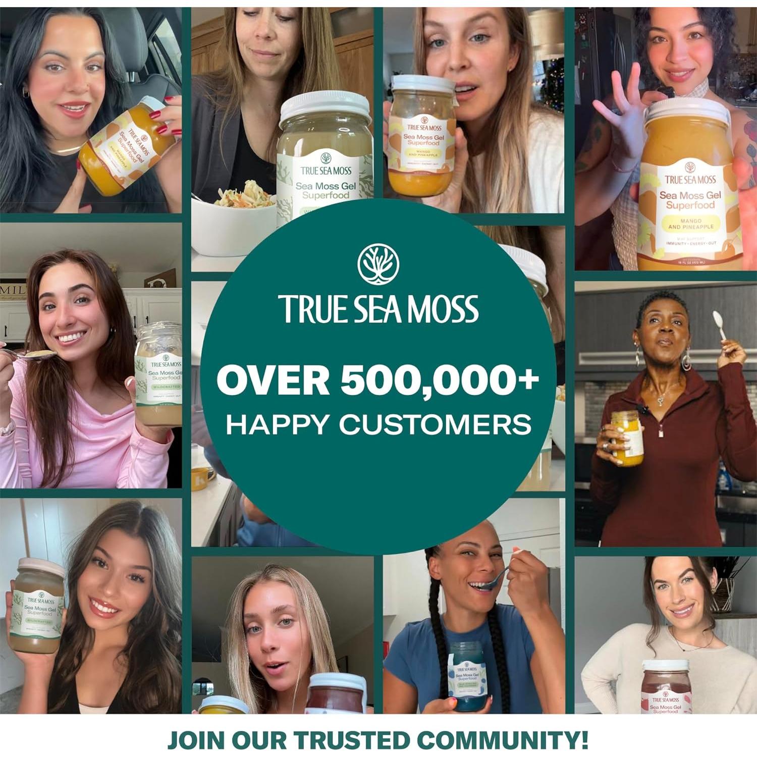 Gel de Musgo Marino TrueSeaMoss Guanábana 473ml - Natural