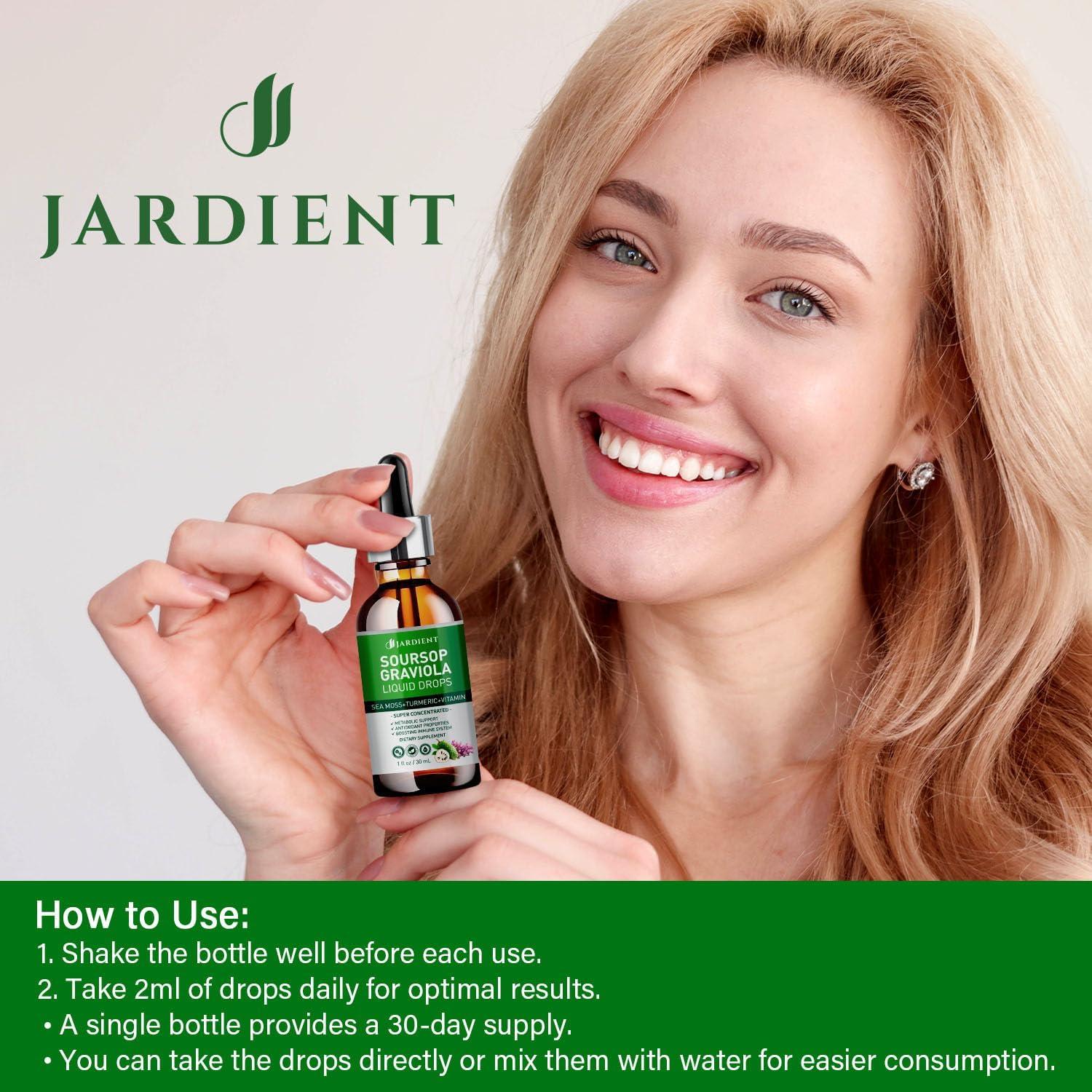 Gotas Líquidas de Amargo de Guanábana Jardient 2x30ml