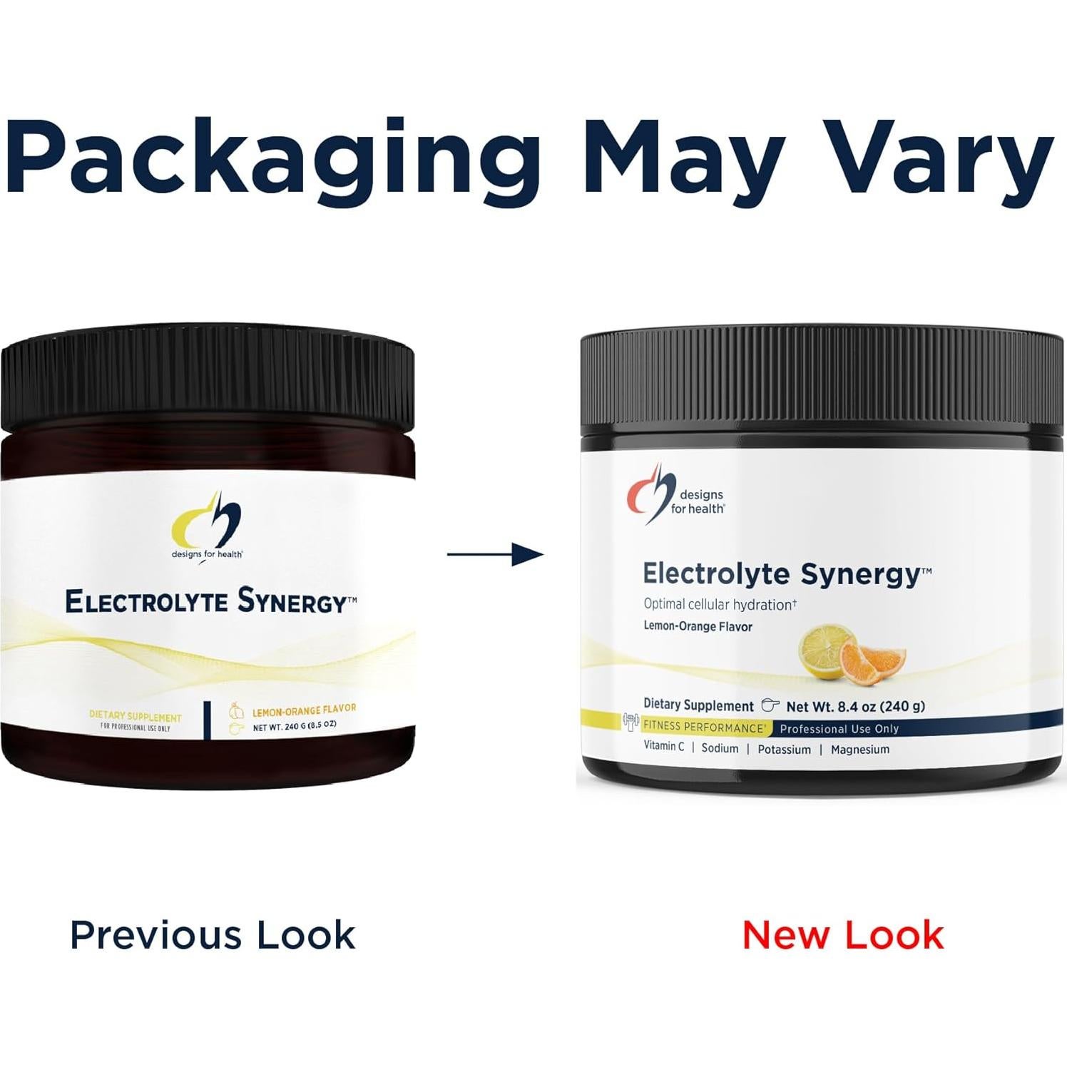 Polvo de Electrolitos Designs for Health 240g - Hidratación y Energía