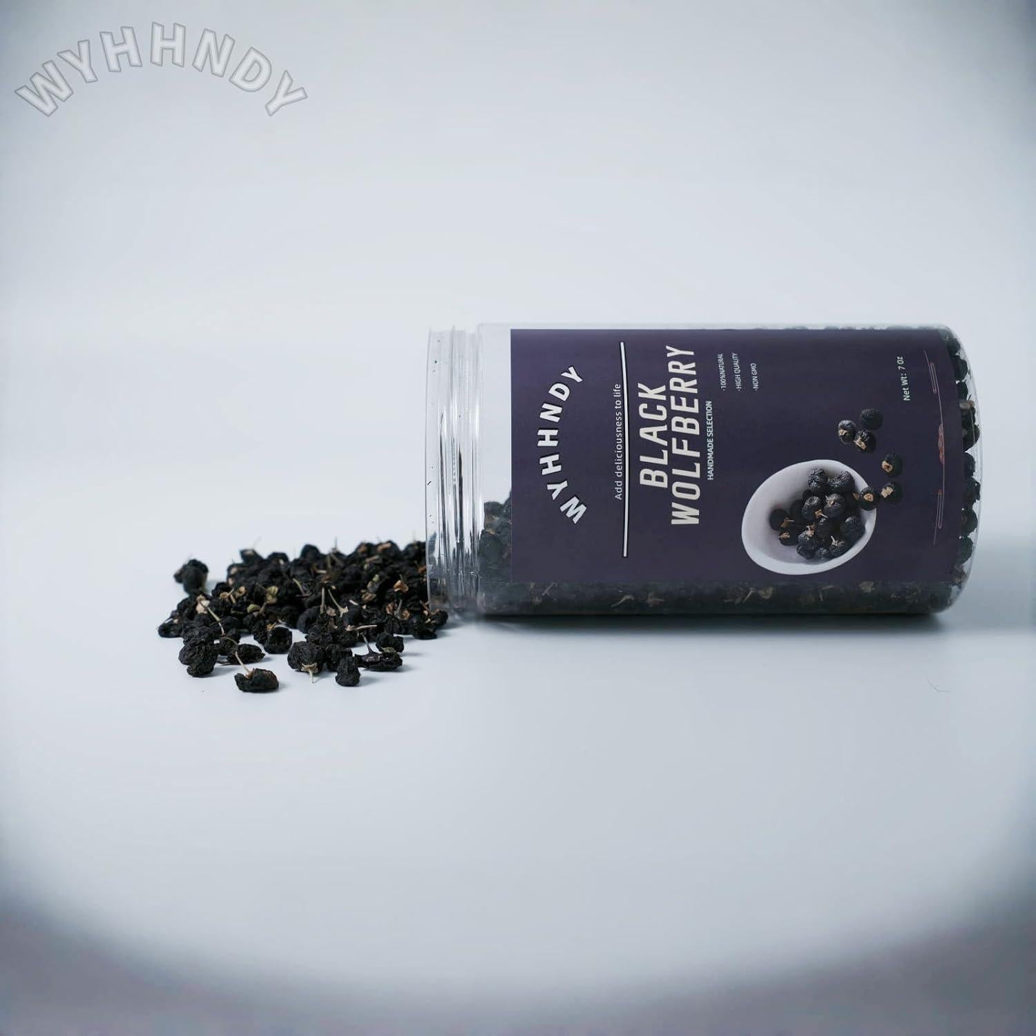 Bayas de Goji Negras Secas 200 g WYHHNDY - Té Natural