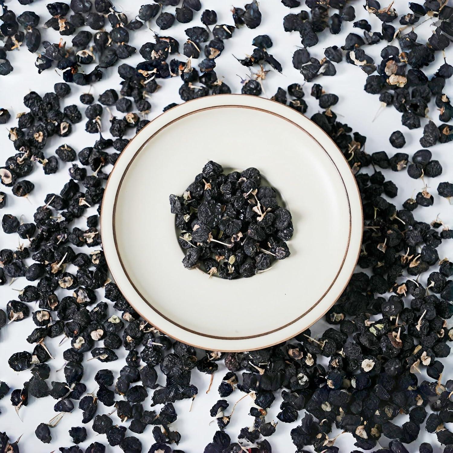 Bayas de Goji Negras Secas 200 g WYHHNDY - Té Natural