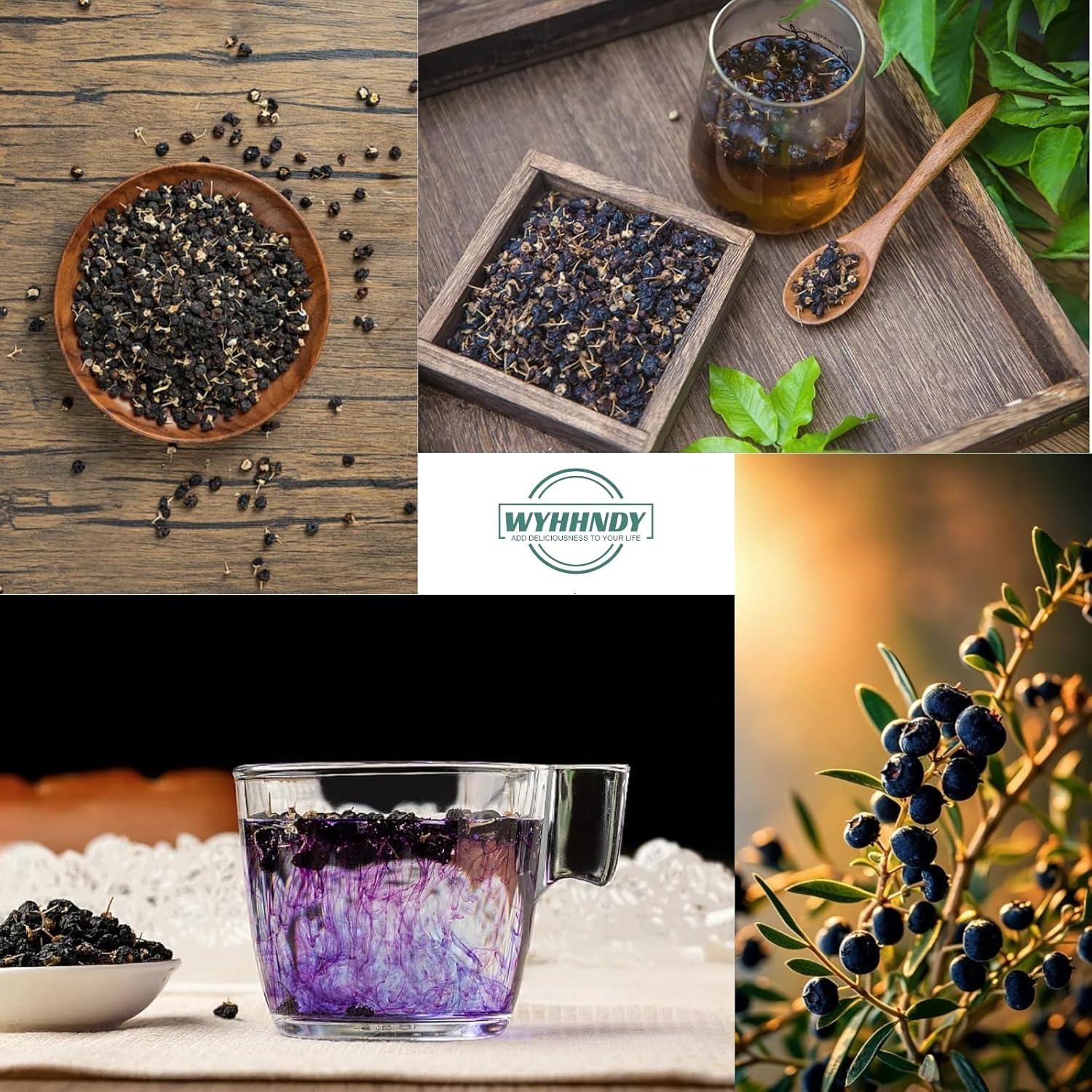 Bayas de Goji Negras Secas 200 g WYHHNDY - Té Natural