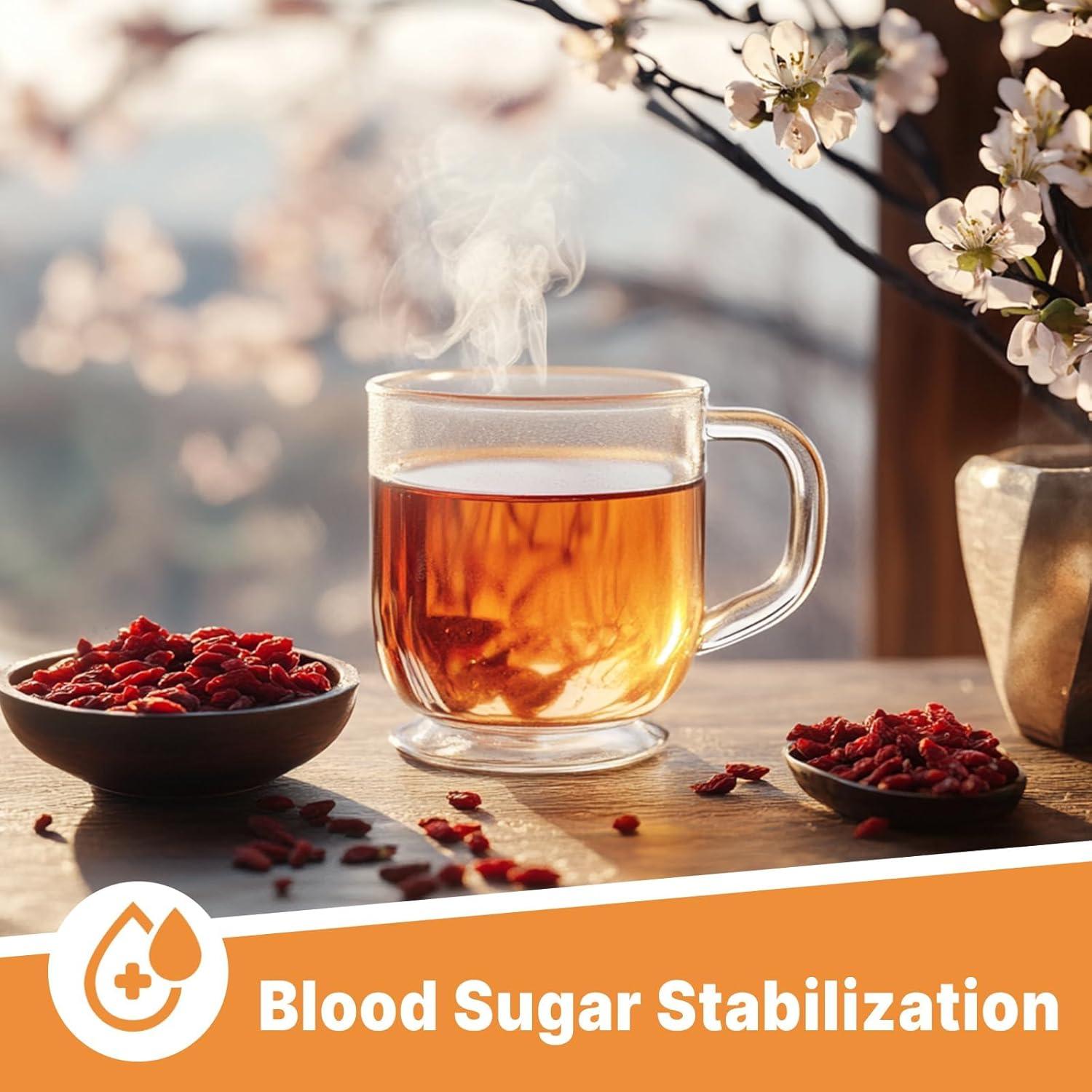 Polvo de Jugo de Baya Goji Orgánico Unleash'd 450 g - Antioxidantes