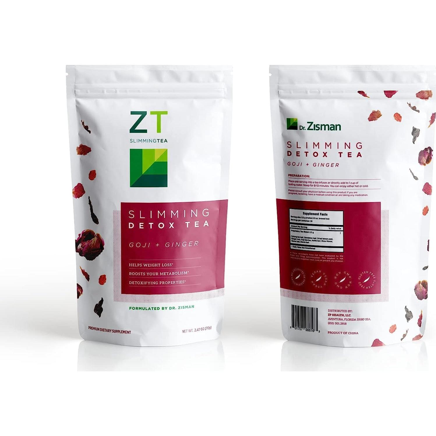 Té Herbal Dr. Zisman Goji-Jengibre 30 Porciones 69.96g