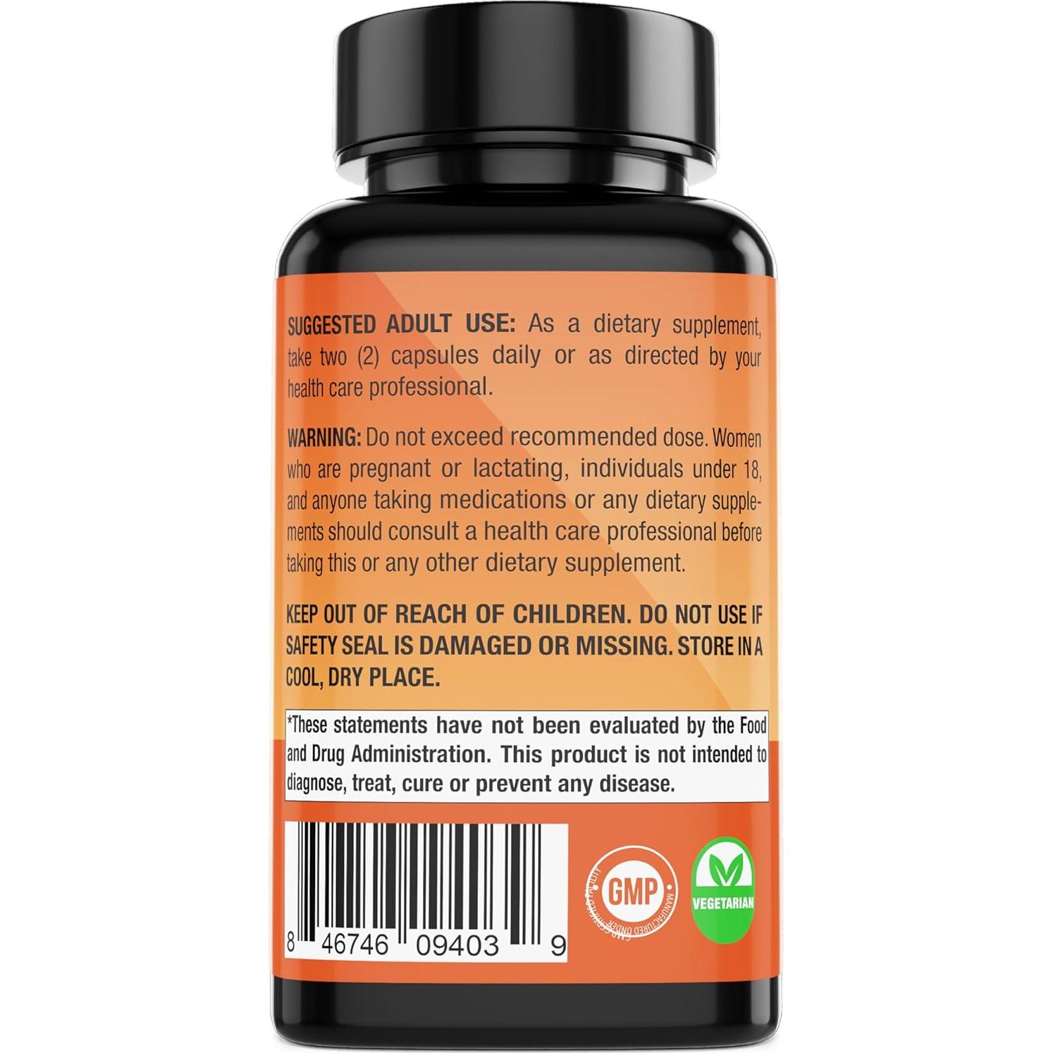 Vitaminas para los Ojos Vytanutra - Luteína, Zinc, 60 Cápsulas