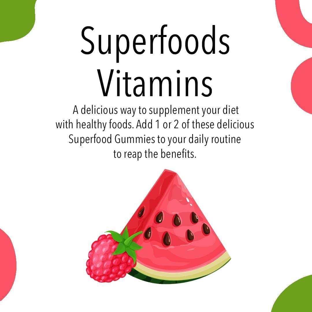 VITA GLOBE Gomas Superfood Veganas 60 Unidades - Salud Inmunológica