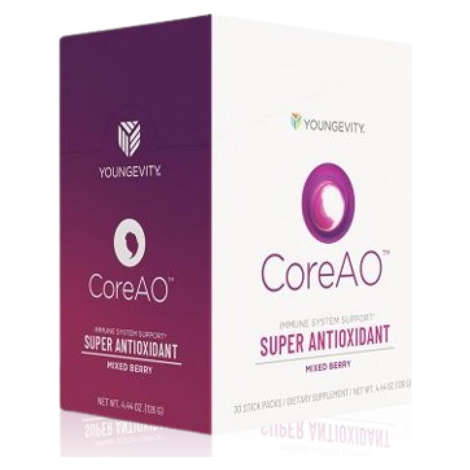 Suplemento Antioxidante Youngevity CoreAO Stiks 30 Porciones