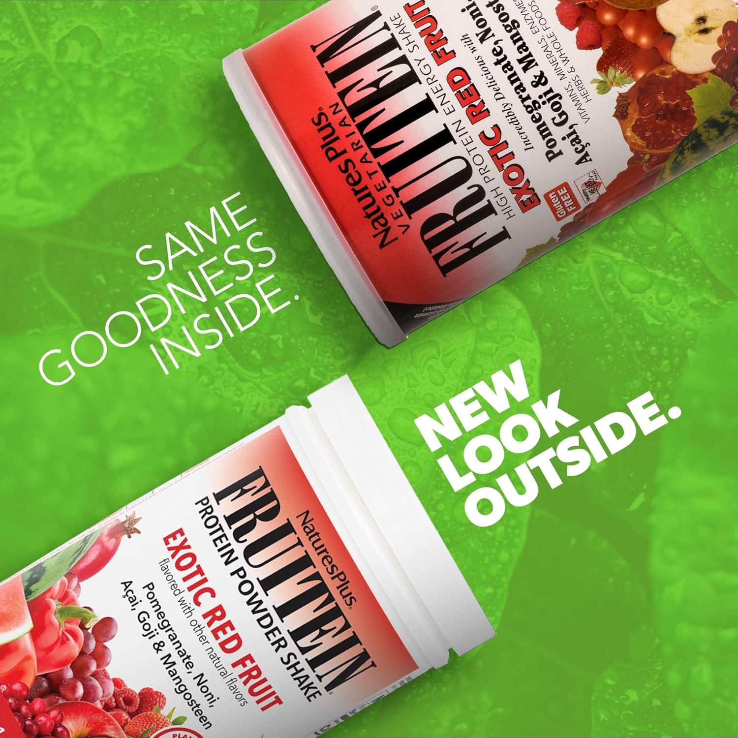 Batido de Frutas Exóticas NaturesPlus Fruitein 0.59 kg - 13g Proteína Vegetal