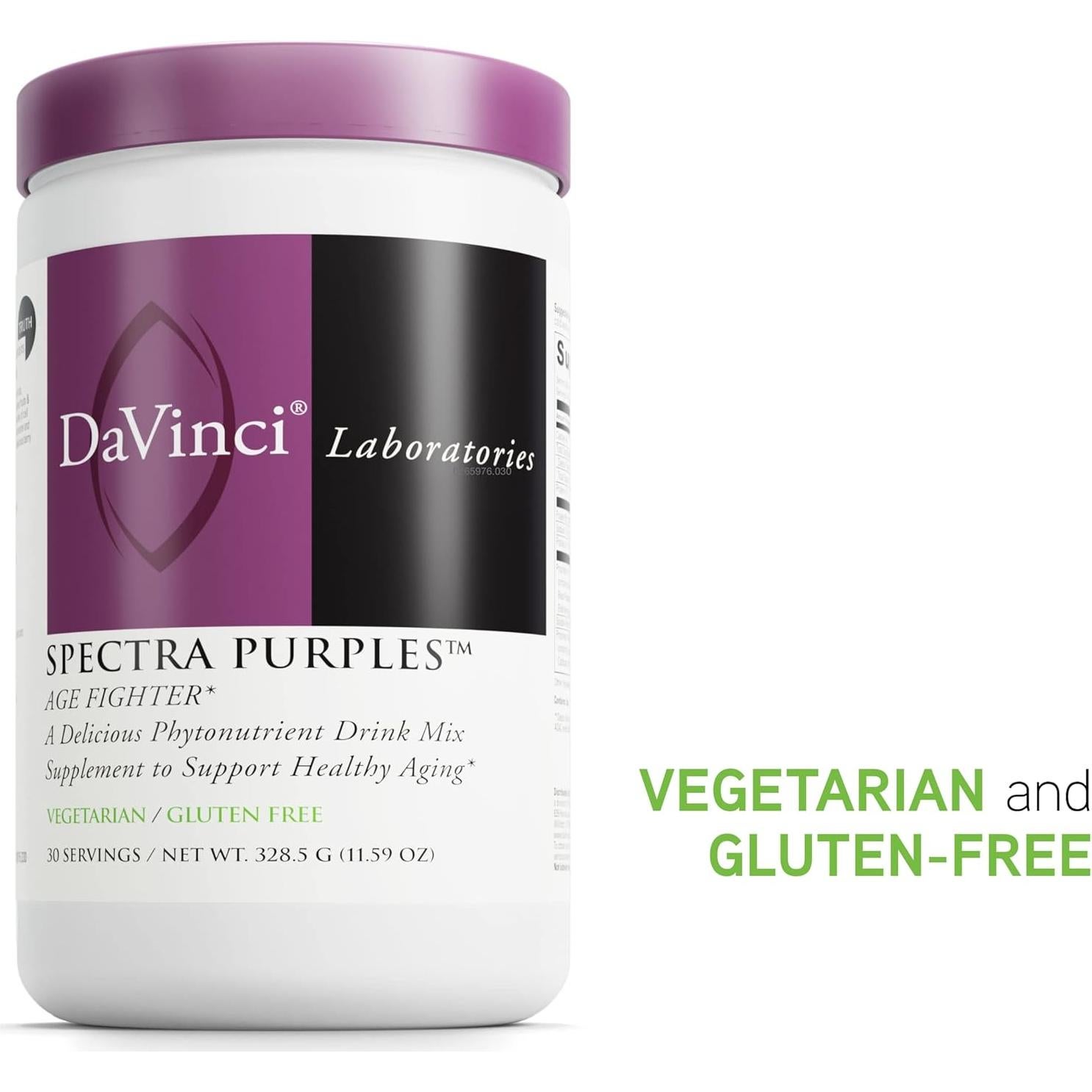 Suplemento en Polvo DAVINCI Labs Spectra Purples 328.5 g