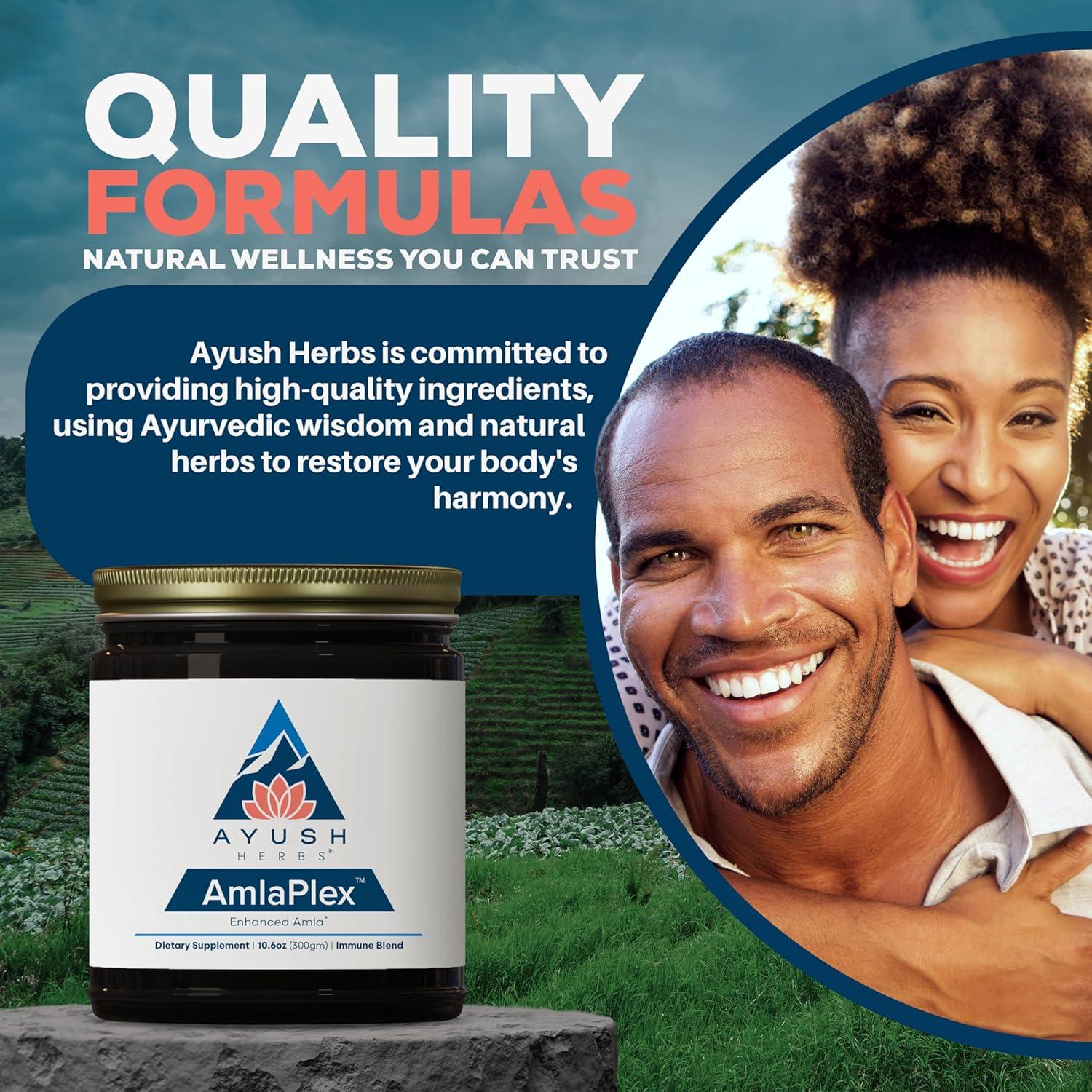 Mermelada Ayurvédica Ayush Herbs AmlaPlex 300g - Soporte Inmunológico