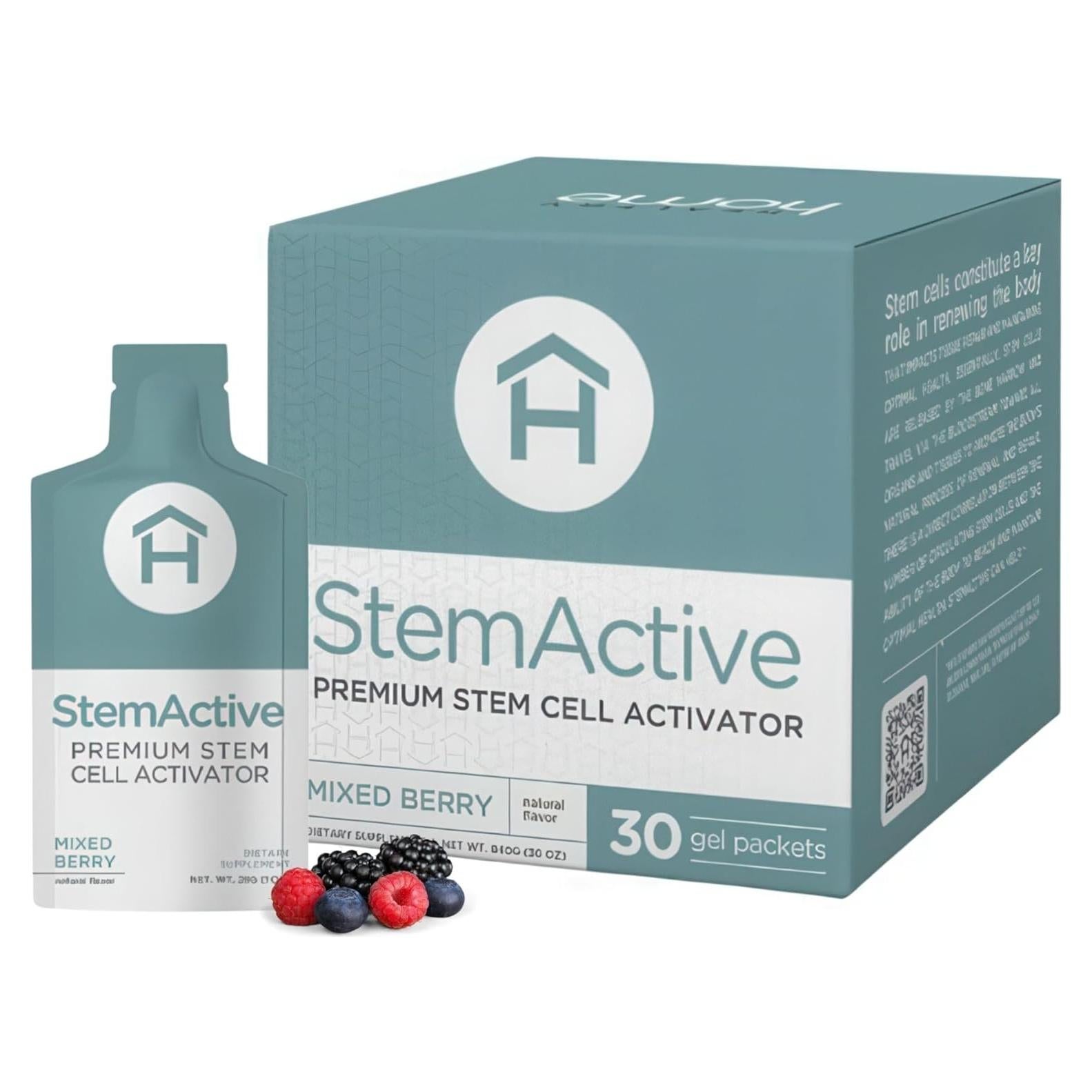 Gel StemActive HealthyHome 30 Porciones 28g Sabor Frutas Mixtas