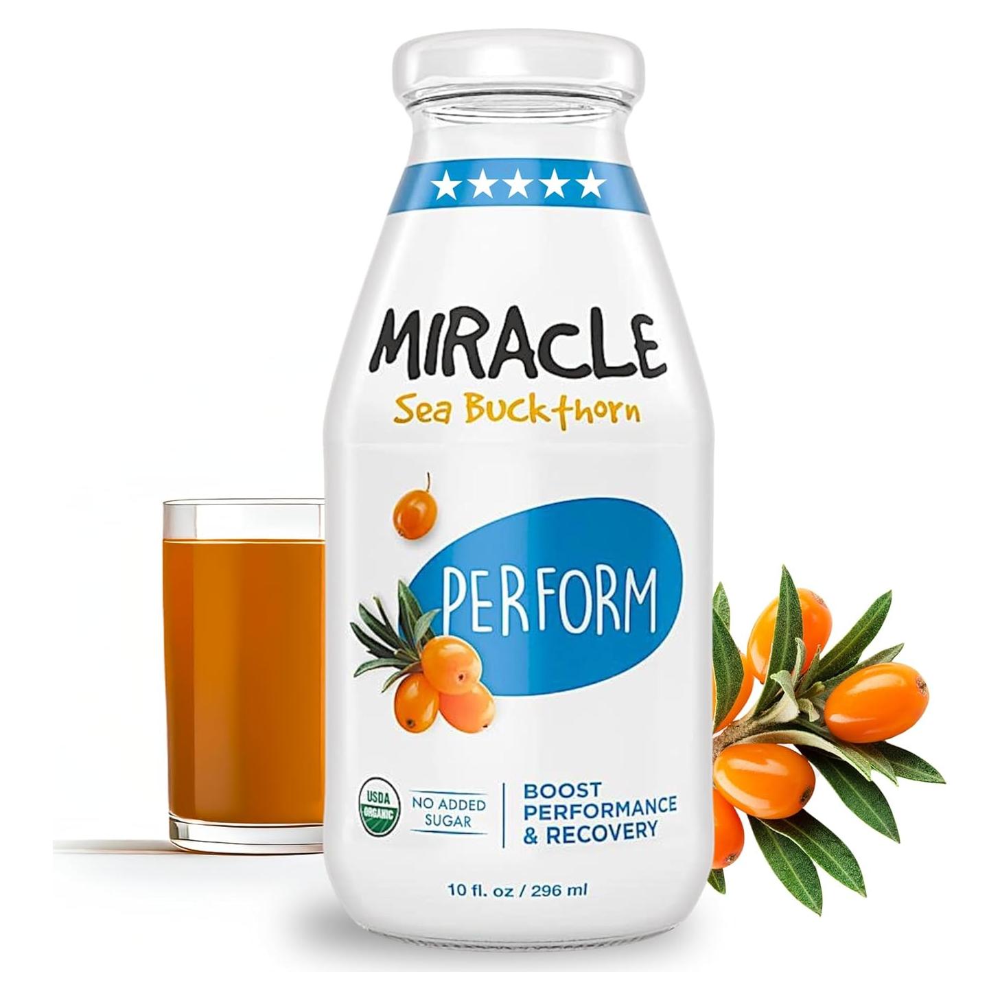 Jugo de Espino Marino Orgánico Mia Natural 295 ml - Sin Azúcar