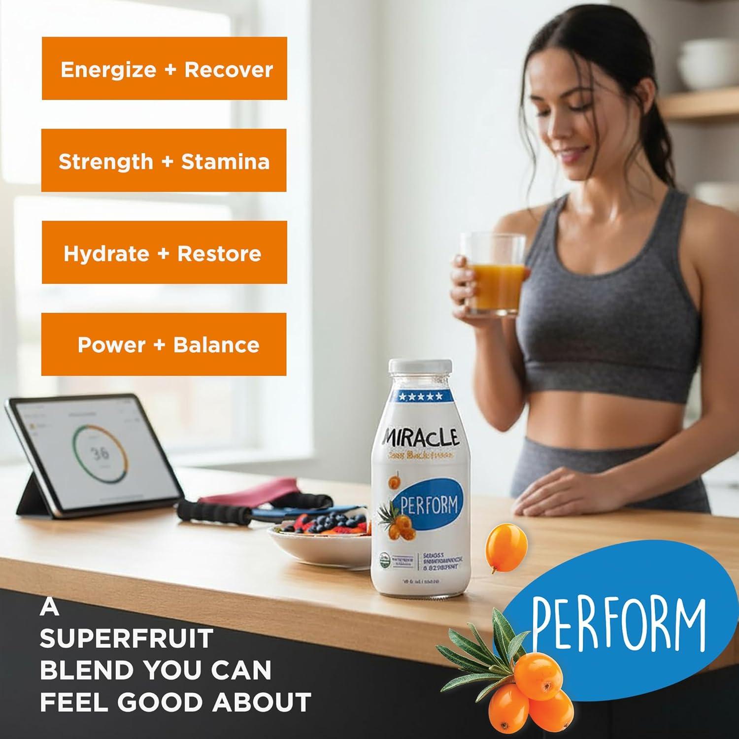 Jugo de Espino Marino Orgánico Mia Natural 295 ml - Sin Azúcar