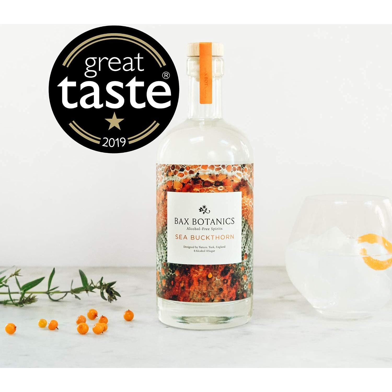 Espíritu Sin Alcohol Bax Botanics Espino Marino 500mL