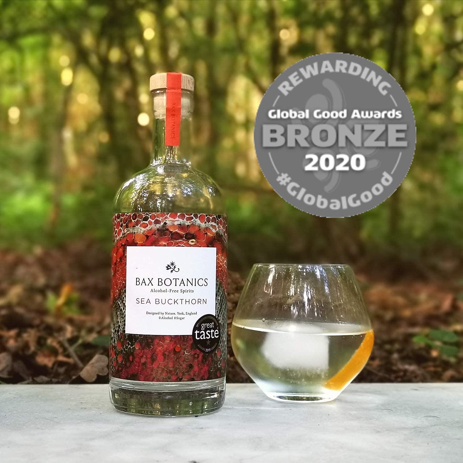 Espíritu Sin Alcohol Bax Botanics Espino Marino 500mL