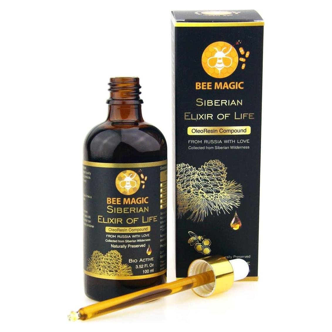 Elixir Siberiano de Vida 100ml - Propolis, Aceite de Cedro y Espino Marino