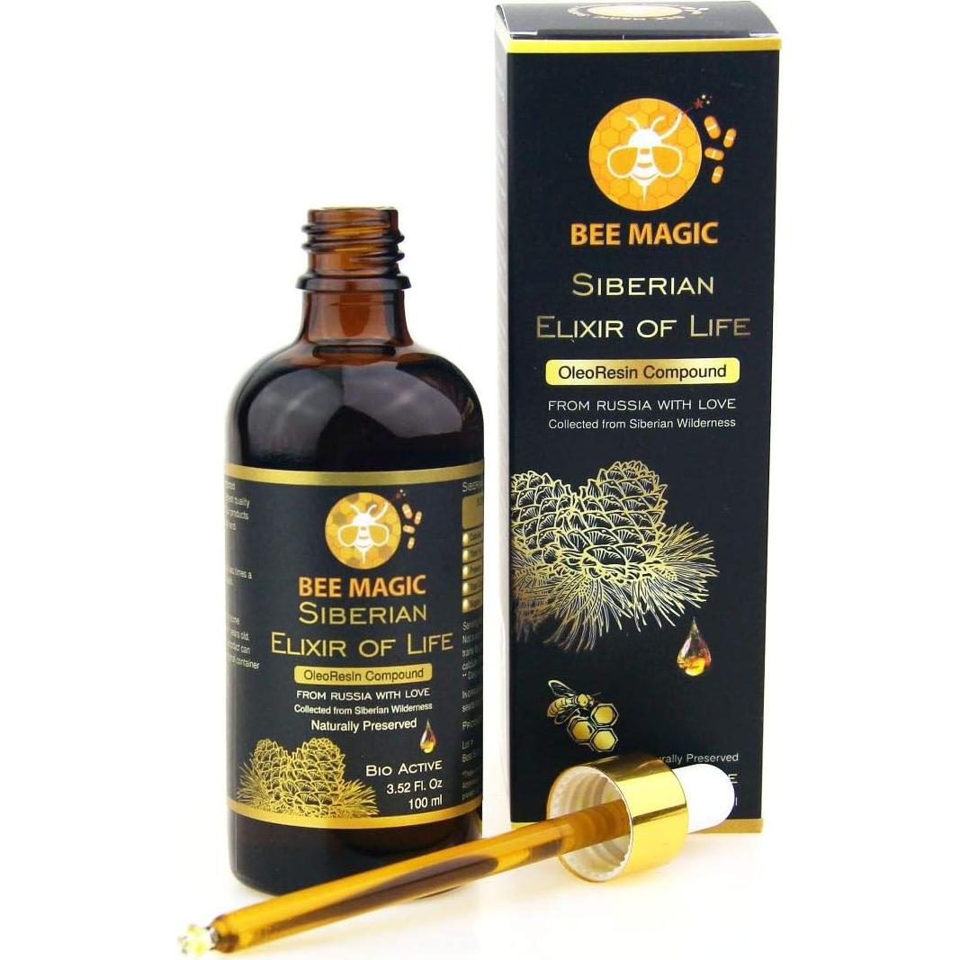 Elixir Siberiano de Vida 100ml - Propolis, Aceite de Cedro y Espino Marino