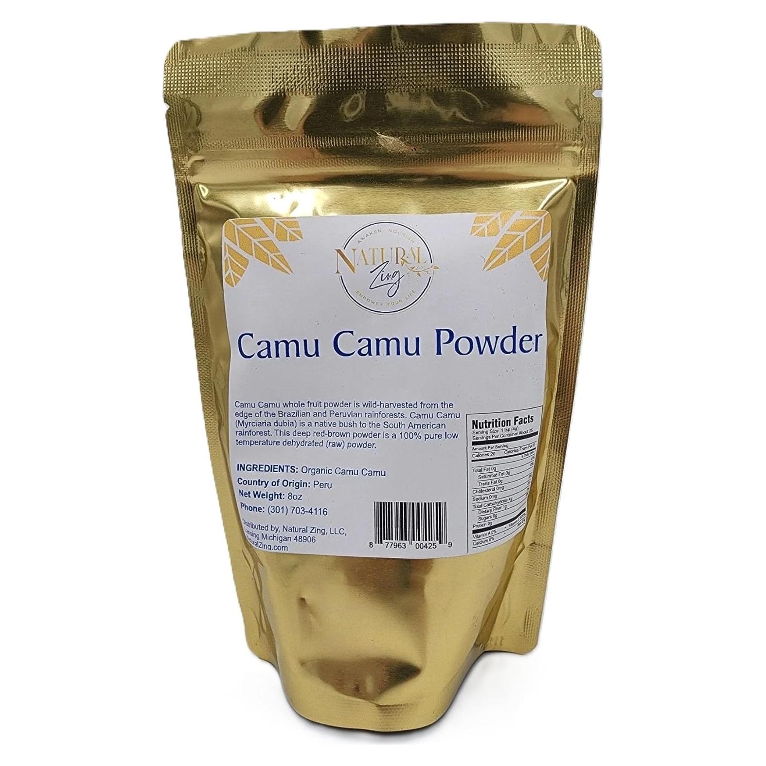 Camu Camu en Polvo 340g Natural Zing 12% Vitamina C