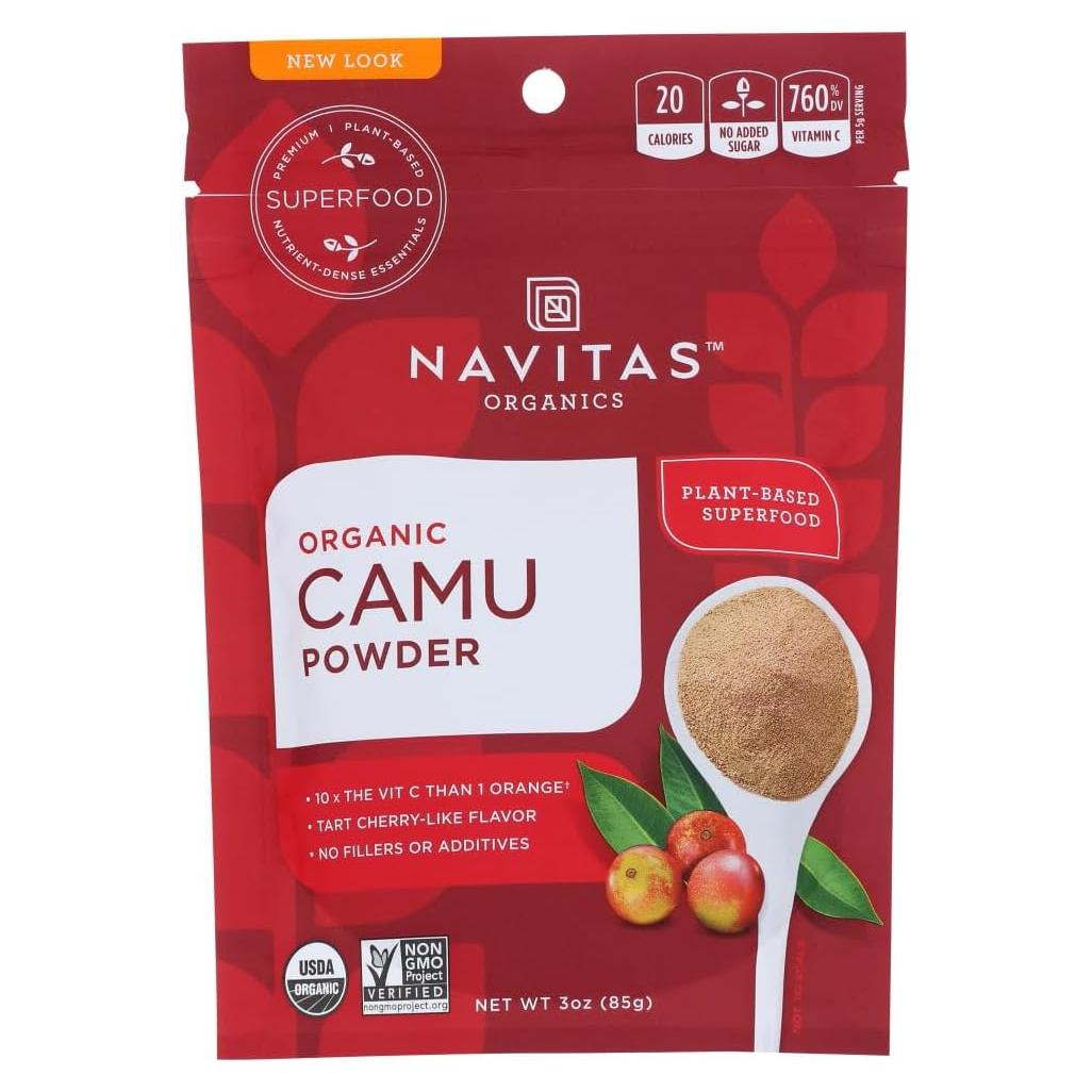 Polvo de Camu Camu Orgánico Rainforest Superfruit 255 g