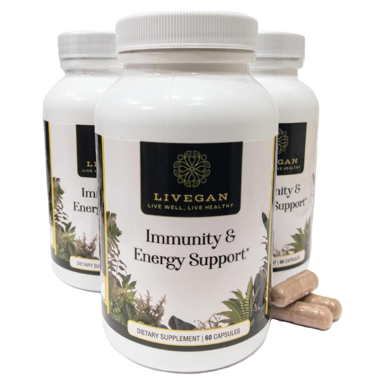 Suplemento Inmunidad y Energía LiveGan 85g - Natural