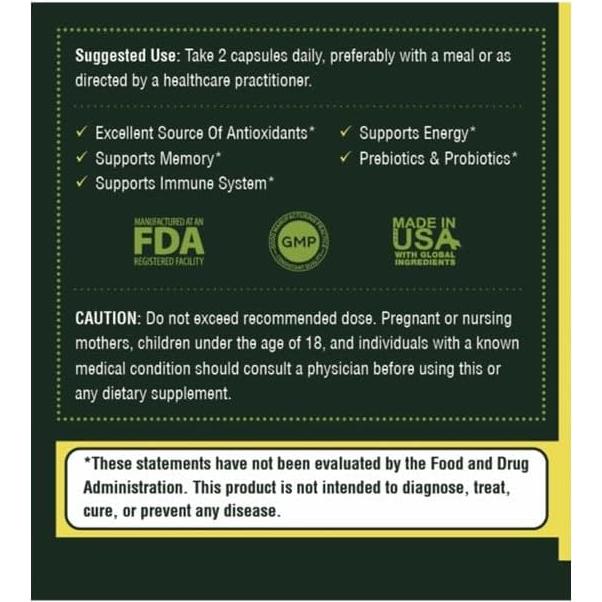 Suplemento Inmunidad y Energía LiveGan 85g - Natural