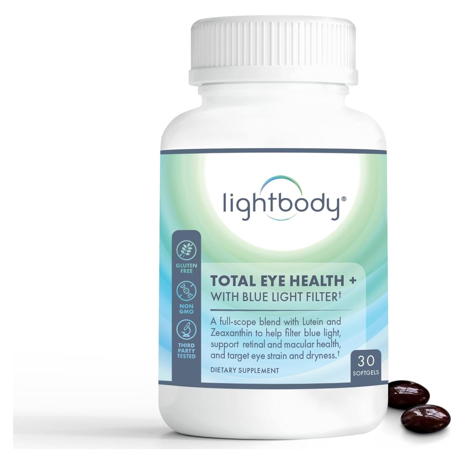 Suplemento Ocular Total Eye Health+ Lightbody 30 Gelatinas