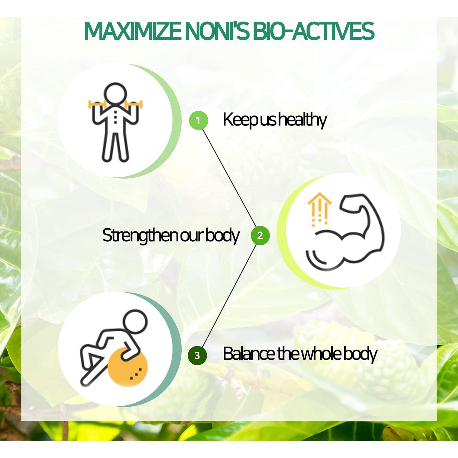 Jugo de Noni 100% Puro Royal Tonga - Paquete de 2 Botellas 739ml