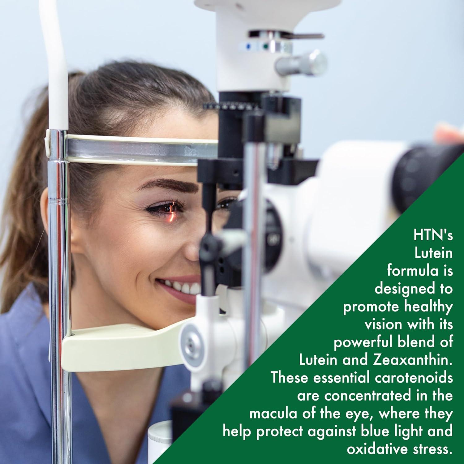 Suplemento Luteína 20mg y Zeaxantina 4mg 60 Gelatinas Health Thru