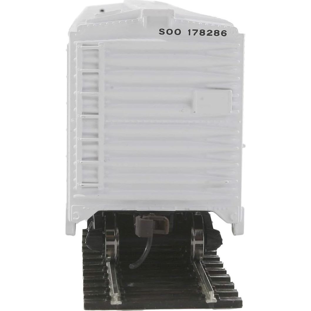 Vagón de Carga HO Walthers Soo Line 50' Ruedas de Metal