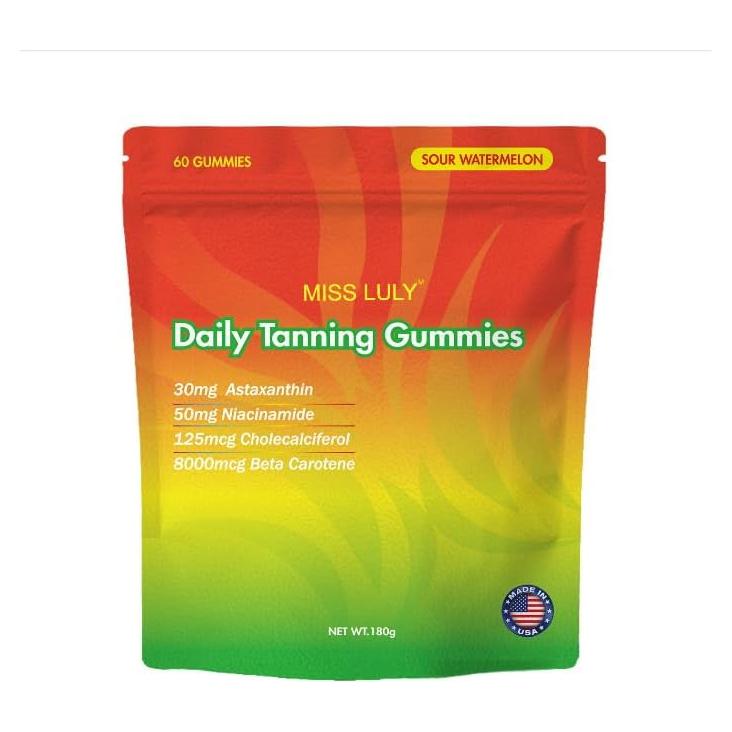 Gominolas Bronceadoras Veganas MISS LULY - Sabor Sandía Ácida
