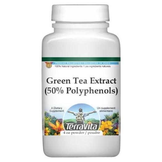 Extracto de Té Verde en Polvo TerraVita 113.4 g 50% Polifenoles