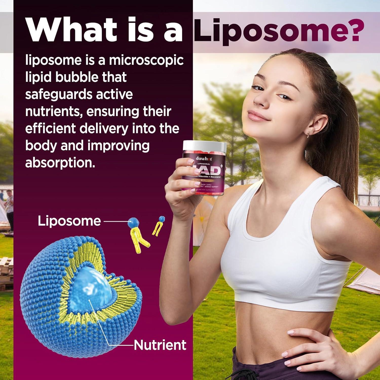 Gomitas Suplemento NAD+ Newtrisland 60ct Liposomal B3