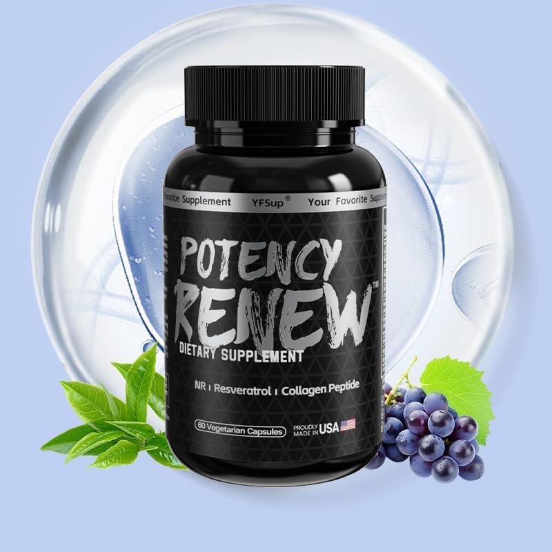Suplemento Antienvejecimiento Potency Renew Innova Nutra 68g