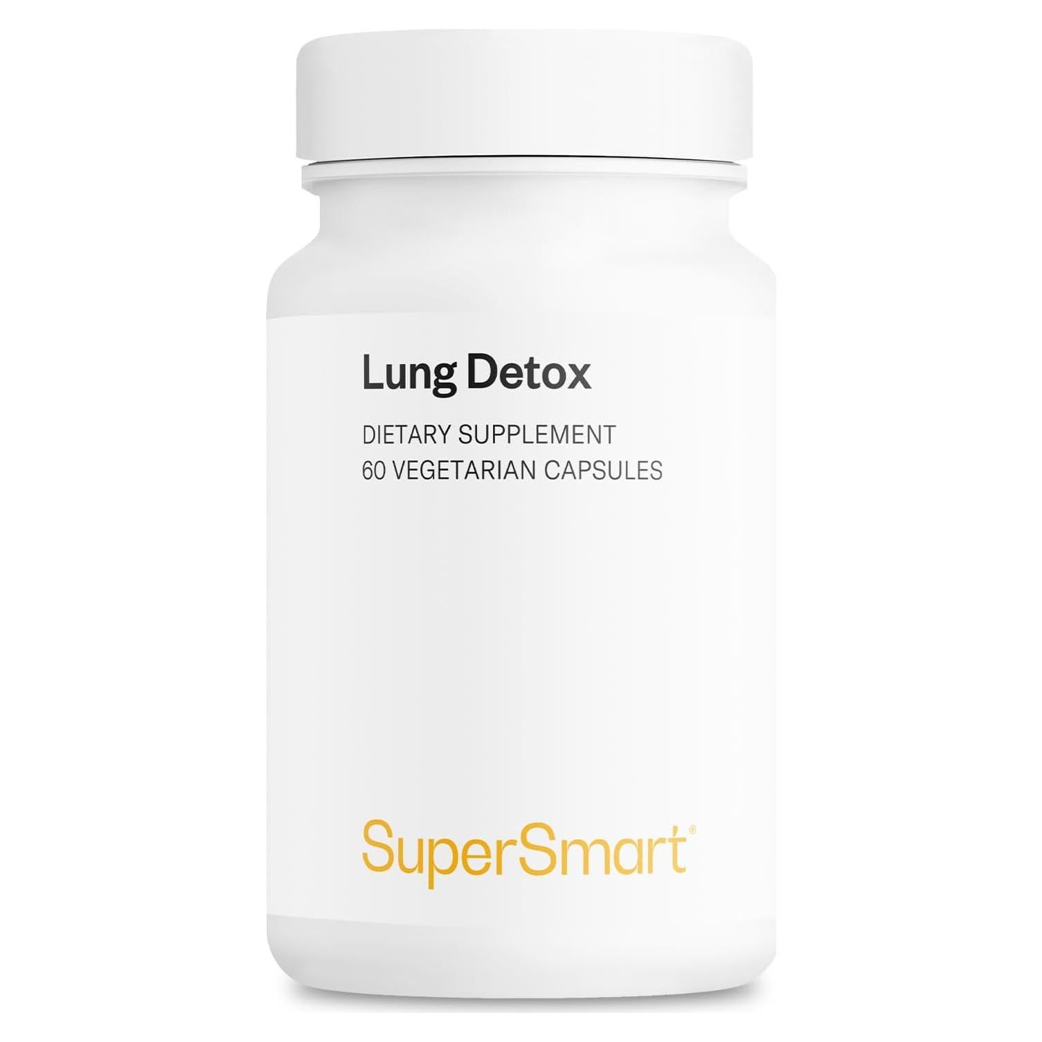 Suplemento Desintoxicación Pulmonar Supersmart 60 Cápsulas