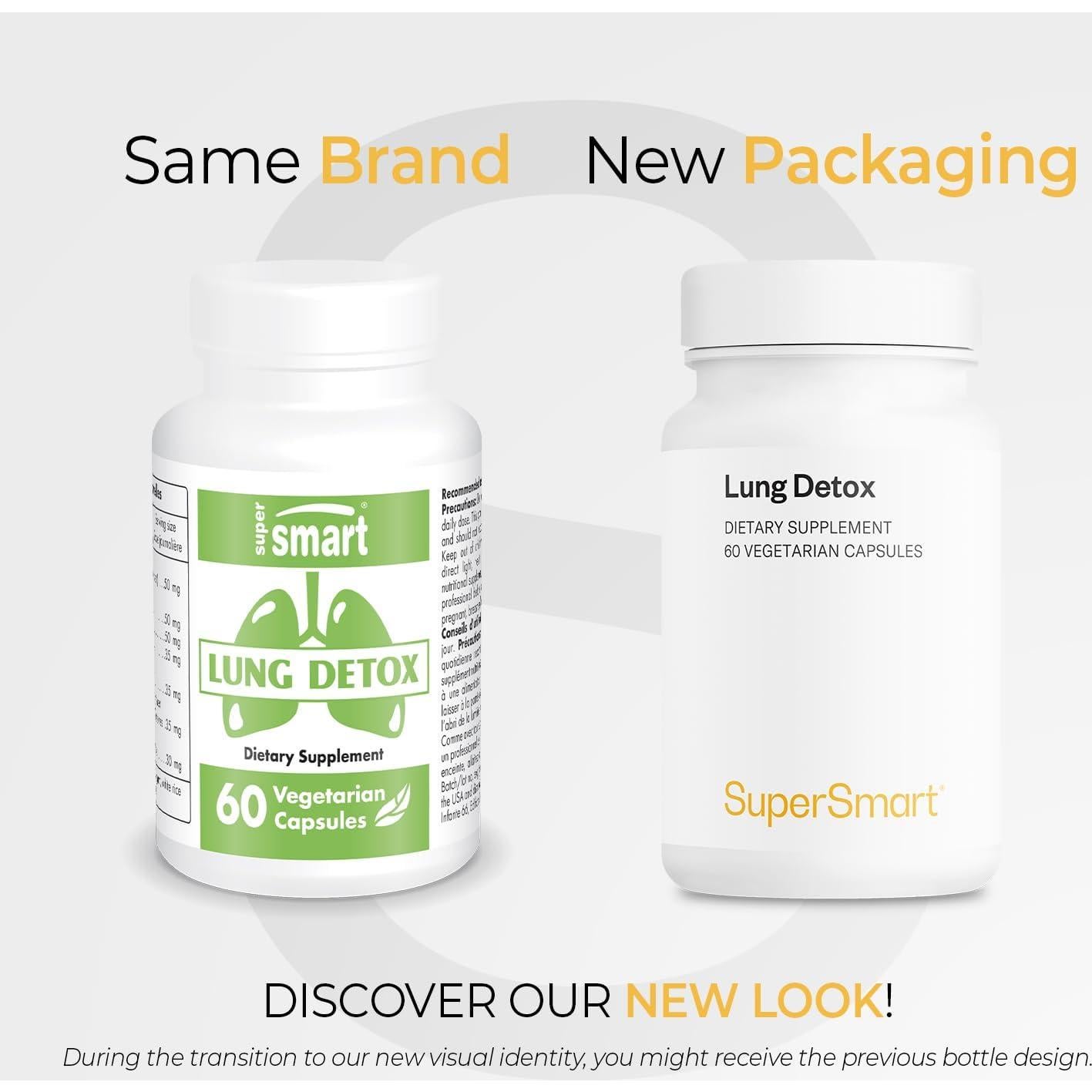 Suplemento Desintoxicación Pulmonar Supersmart 60 Cápsulas